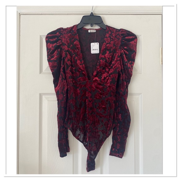 Free People Women’s Magic Hour Bodysuit S NWT - Picture 4 of 5